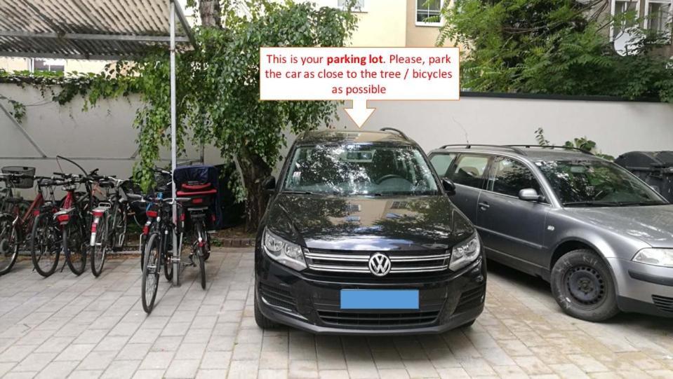 Studio U Parkplatz, Zentrale Ruhelage Neben Grunoase Lägenhet Wien Exteriör bild
